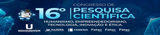 16º Congresso de Pesquisa Científica — UNIVEM / Etec Devisate